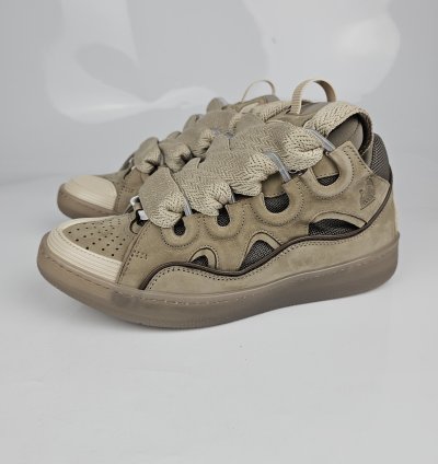 Lanvin Curb Men Beige Sneakers New Ss23 45