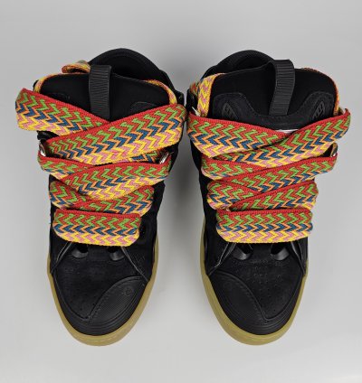Lanvin Curb Men Black Sneakers New Ss23