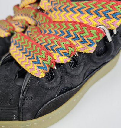 Lanvin Curb Men Black Sneakers New Ss23