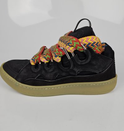 Lanvin Curb Men Black Sneakers New Ss23