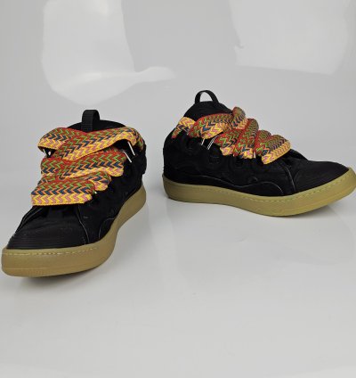 Lanvin Curb Men Black Sneakers New Ss23