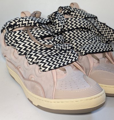 Lanvin Curb Men Pink Sneaker