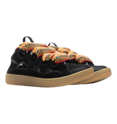 Lanvin Curb Mule Sneakers Black
