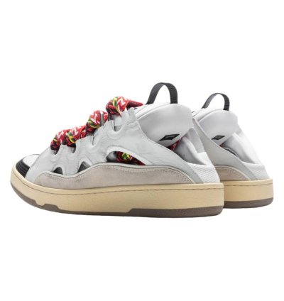 Lanvin Curb Mule Sneakers White
