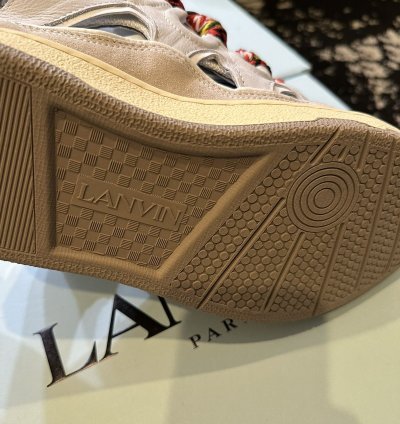 Lanvin Curb Mules - White