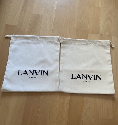 Lanvin Curb Purple Black Size 42 28cm