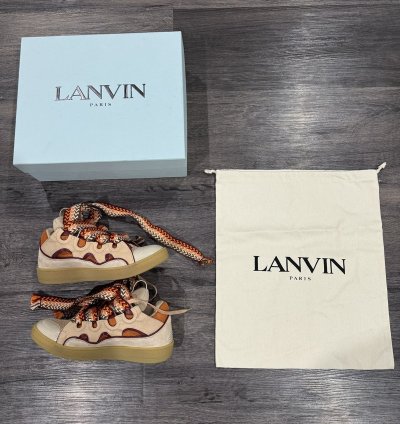 Lanvin Curb Sneaker pale Pink Mango