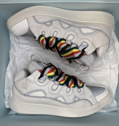 Lanvin Curb Sneaker white Multicolor