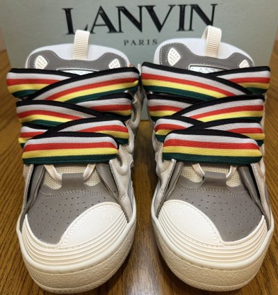 Lanvin Curb Sneaker white Multicolor