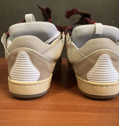 Lanvin Curb Sneaker Beige Sz 10 43