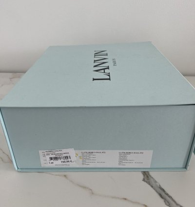 Lanvin Curb Sneaker Blue Grey