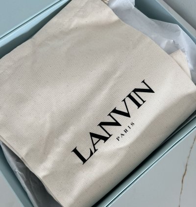 Lanvin Curb Sneaker Blue Grey