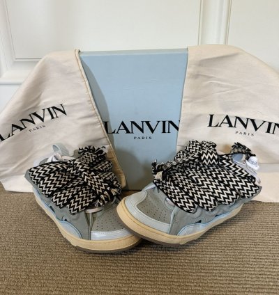 Lanvin Curb Sneaker Mules