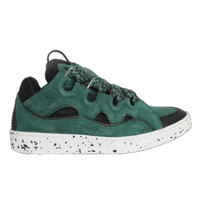 Lanvin Curb Sneakers Green