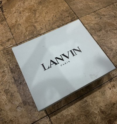 Lanvin Curb Sneakers Grey