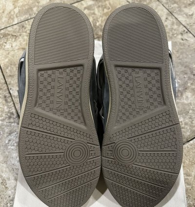 Lanvin Curb Sneakers Grey
