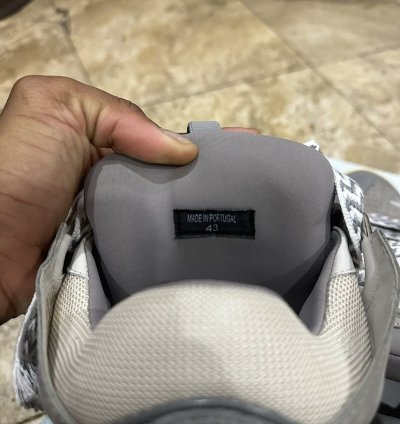 Lanvin Curb Sneakers Grey