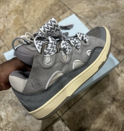 Lanvin Curb Sneakers Grey
