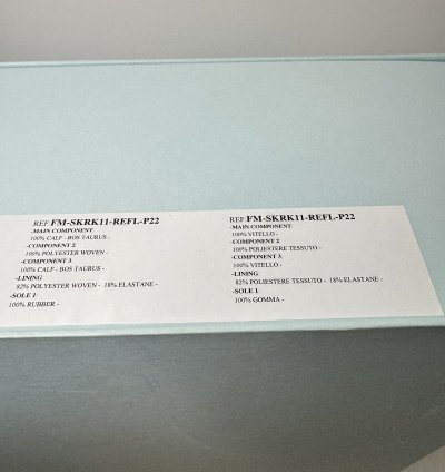 Lanvin Curb Sneakers White Multi New With Box