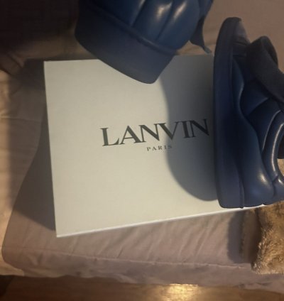 Lanvin Curb Xl Lace-up Sneakers