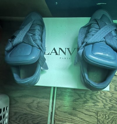 Lanvin Curb Xl Lace-up Sneakers