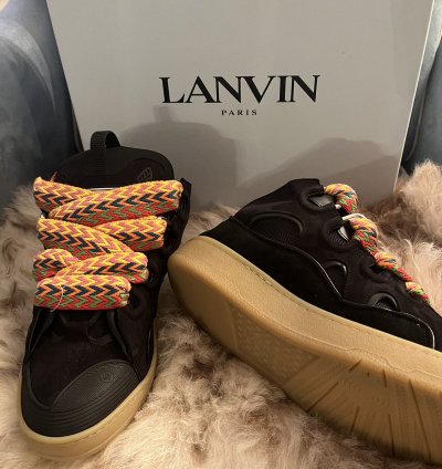 Lanvin Curbs In Black Sz44