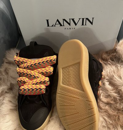 Lanvin Curbs In Black Sz44
