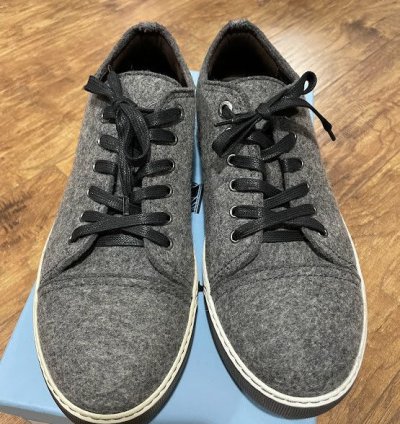Lanvin Dbb1 Wool Felt Sneaker