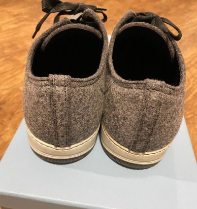 Lanvin Dbb1 Wool Felt Sneaker