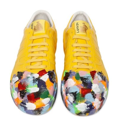 Lanvin Gallery Dept Clay Low Top Sneakers