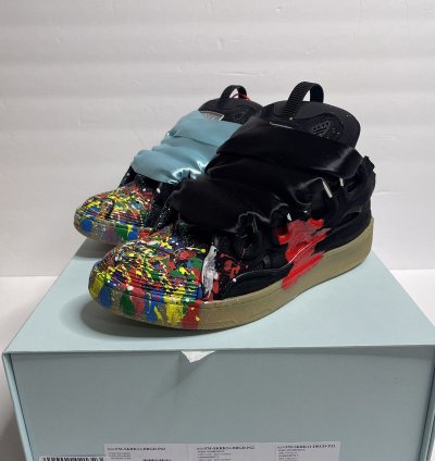 Lanvin Gallery Dept Curb Sneakers