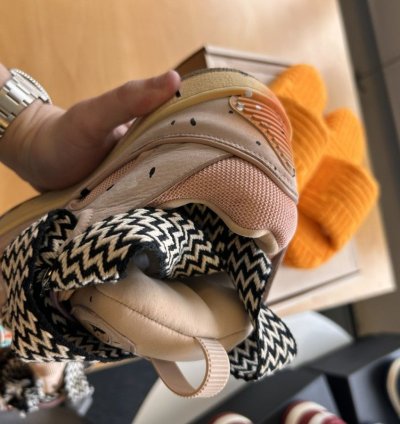 Lanvin Gallery Dept Paint Sneakers