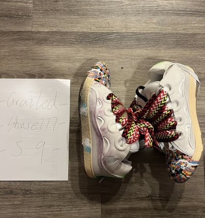 Lanvin Gallery Dept Printed Curb Sneakers