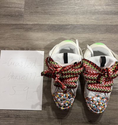 Lanvin Gallery Dept Printed Curb Sneakers