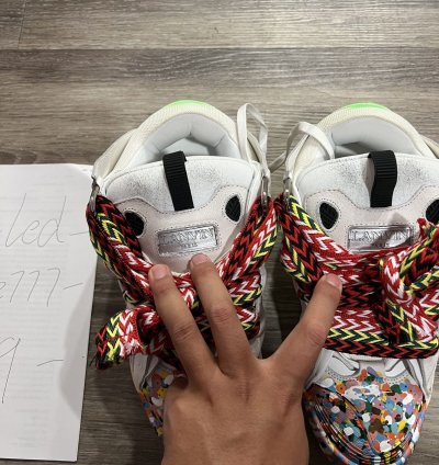 Lanvin Gallery Dept Printed Curb Sneakers