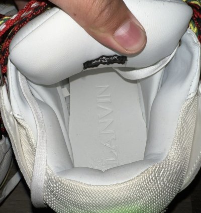 Lanvin Gallery Dept Printed Curb Sneakers
