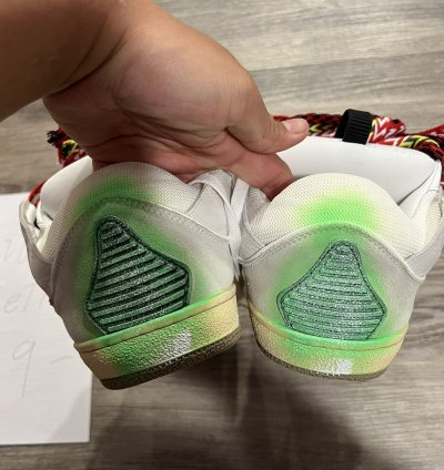 Lanvin Gallery Dept Printed Curb Sneakers