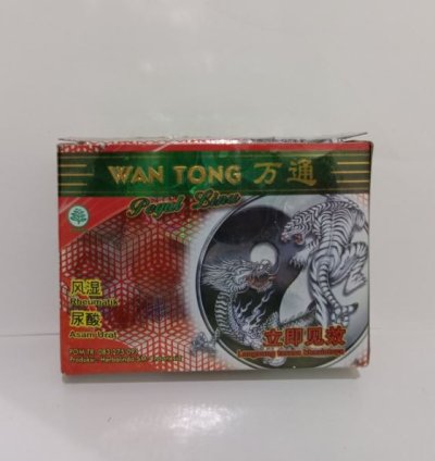 Wan Tong 100 Original Product Herbal Gout 1 Box