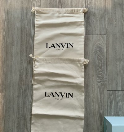Lanvin Leather Curb Mule Sneaker White Size 46 13 New