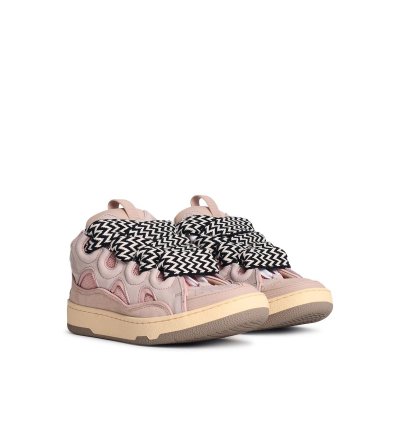 Lanvin Leather Curb Sneaker