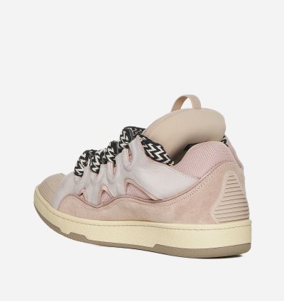 Lanvin Leather Curb Sneaker