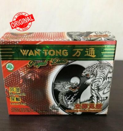 Wan Tong 100 Original Product Herbal Gout 2 Box
