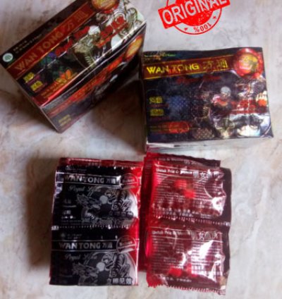 Wan Tong 100 Original Product Herbal Gout 4 Box