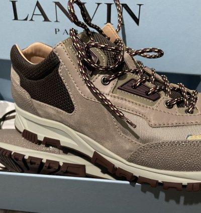 Lanvin Light Beige Running Sneaker