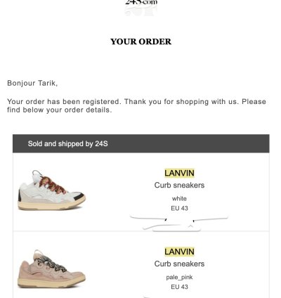 Lanvin Men Curb White Sneakers New