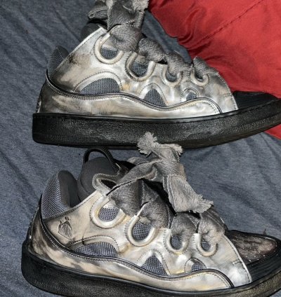 Lanvins Grey And Black