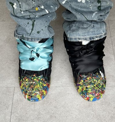 Lavnvin Galley Dept Paint Curb Sneakers