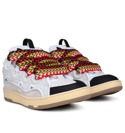Leather Curb Sneaker