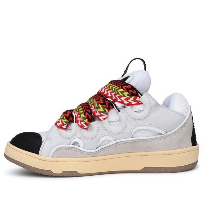 Leather Curb Sneaker