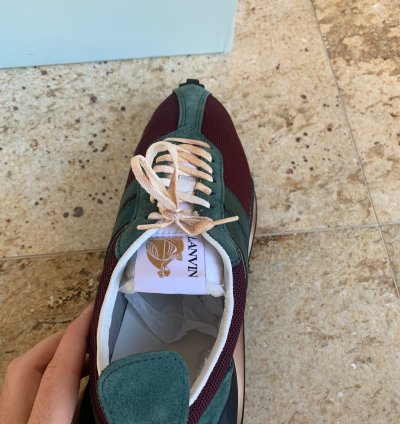 Logo Runner Trainer In Multicolor